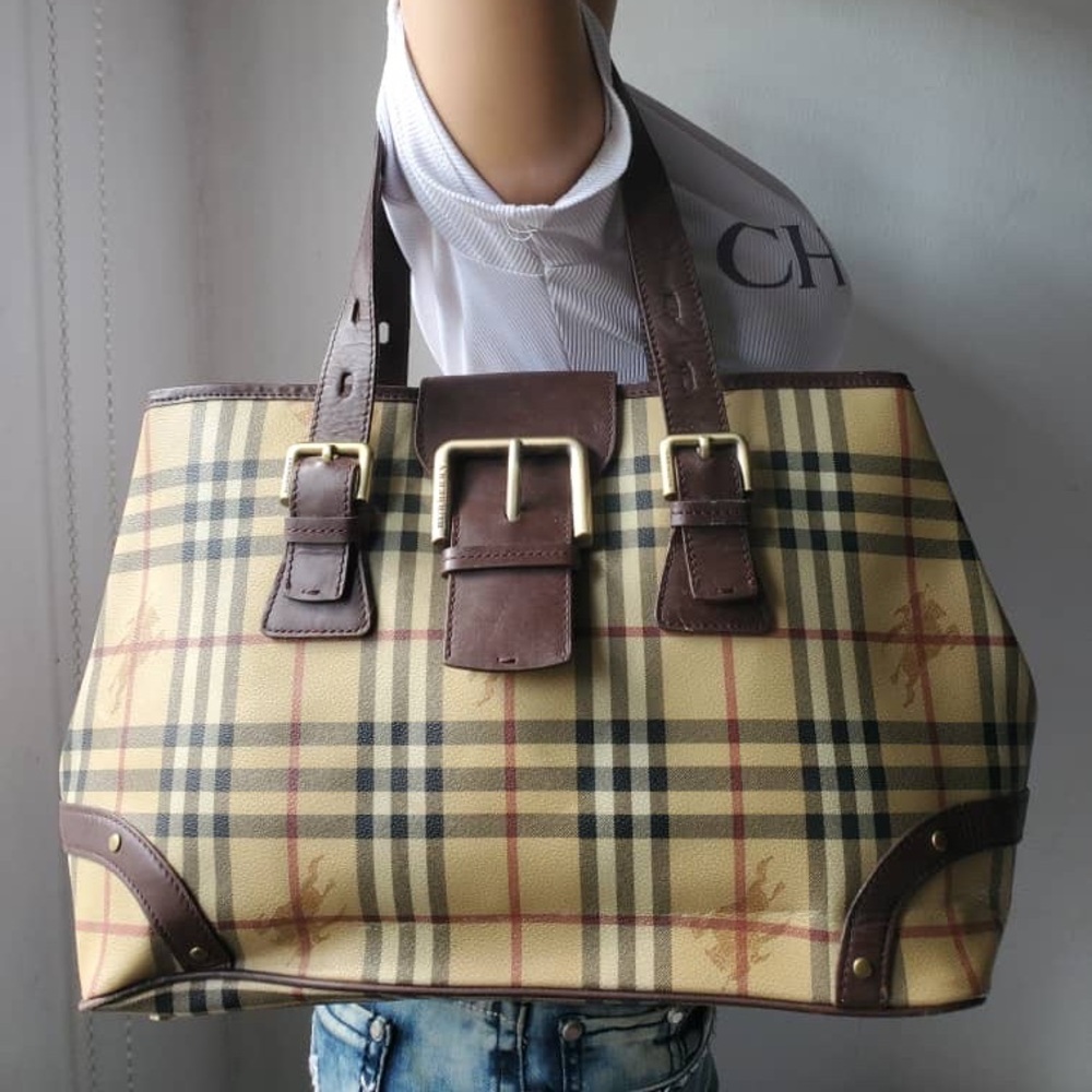 Burberry vintage tote bag